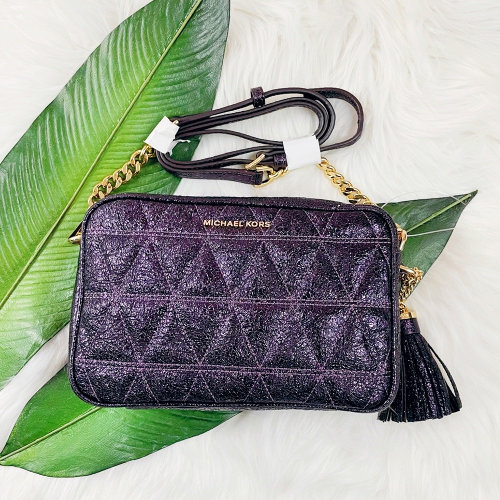 Michael Kors Purple Night out bag ✨New